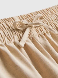 Pantalones cortos en mezcla de algodón