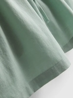Pantalones cortos en mezcla de algodón