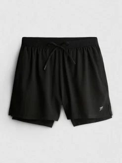 Pantalones cortos 2 en 1 para el gimnasio