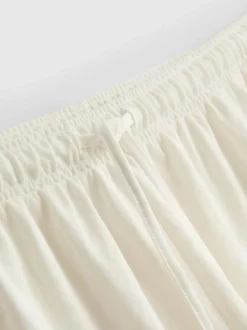 Pantalones cortos holgados con cordón de ajuste