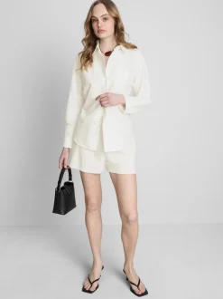 Pantalones cortos holgados con cordón de ajuste