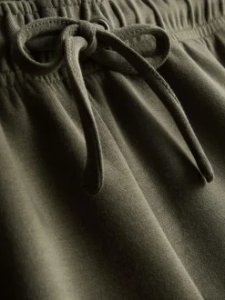 Pantalones cortos holgados en mezcla de modal