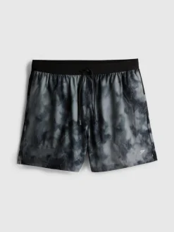 Pantalones cortos para correr con estampado reflectante