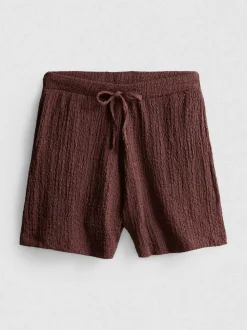 Pantalones cortos texturizados holgados