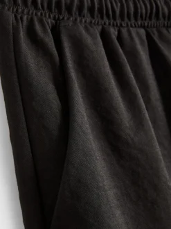 Pantalones cortos texturizados con cordón de ajuste