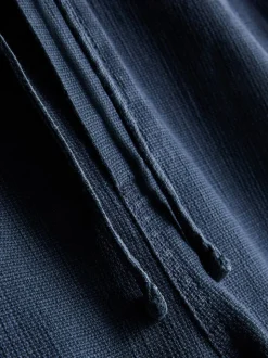 Pantalones cortos texturizados con cordón de ajuste