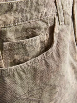 Pantalones cortos vaqueros de corte holgado