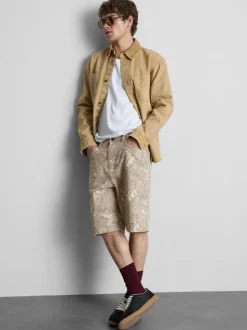 Pantalones cortos vaqueros de corte holgado