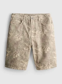 Pantalones cortos vaqueros de corte holgado