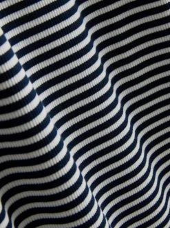 Pantalones de canalé de algodón de pernera ancha
