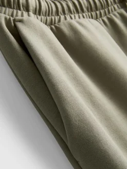 Pantalones de chándal anchos con cordón de ajuste