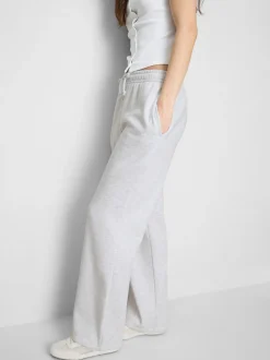 Pantalones de chándal básicos de pernera recta