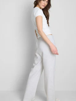 Pantalones de chándal básicos de pernera recta