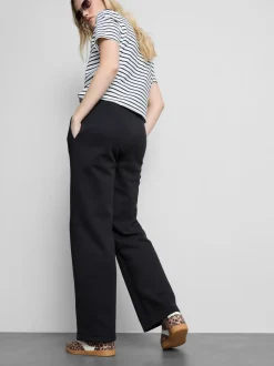 Pantalones de chándal básicos de pernera recta