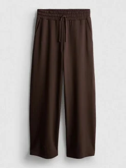 Pantalones de chándal de aeropuerto de pernera ancha