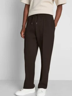 Pantalones de chándal de The Edit de piqué con cordón de ajuste