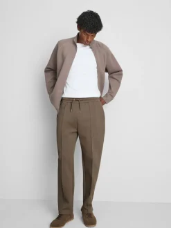Pantalones de chándal de The Edit de piqué con cordón de ajuste