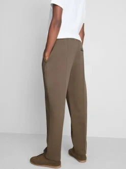 Pantalones de chándal de The Edit de piqué con cordón de ajuste