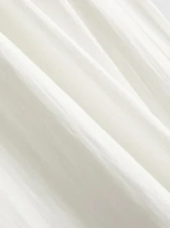 Pantalones de pernera ancha con textura