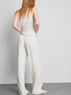 Pantalones de pijama con modal y cordón de ajuste