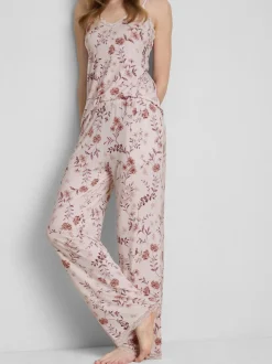Pantalones de pijama florales con mucho modal