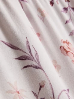Pantalones de pijama florales con mucho modal