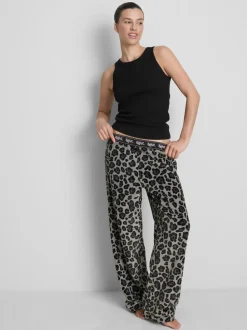 Pantalones de pijama suaves de leopardo de Bratz