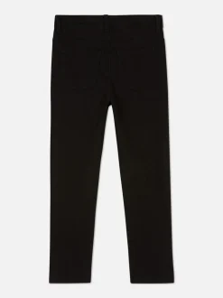 Pantalones de sarga de pernera recta