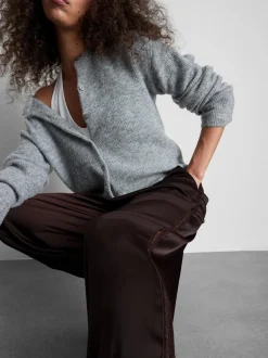 Pantalones de satén harén