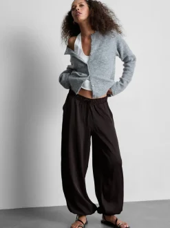 Pantalones de satén harén
