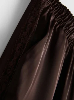 Pantalones de satén harén