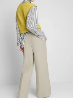 Pantalones de vestir de pernera ancha
