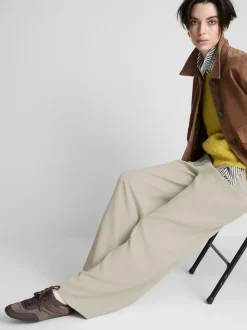 Pantalones de vestir de pernera ancha
