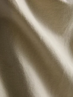 Pantalones en mezcla de lino