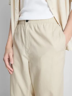 Pantalones en mezcla de lino