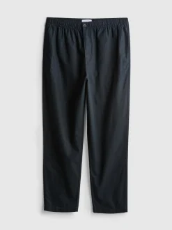 Pantalones en mezcla de lino