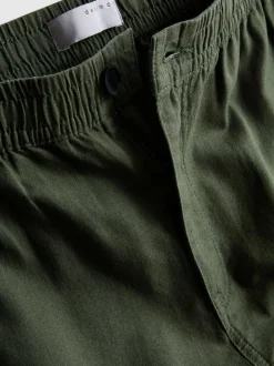 Pantalones en mezcla de lino