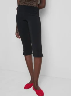 Pantalones pirata de talle medio