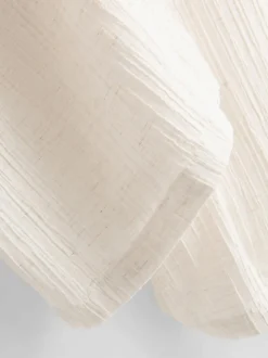 Pantalones rectos fruncidos