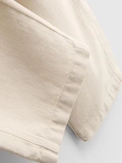 Pantalones texturizados con cordón de ajuste