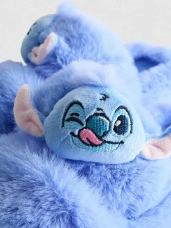 Pantuflas con doble tira suaves de Stitch de Disney