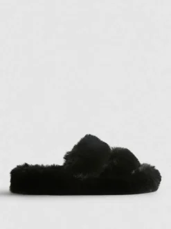 Pantuflas con tiras de tacto suave