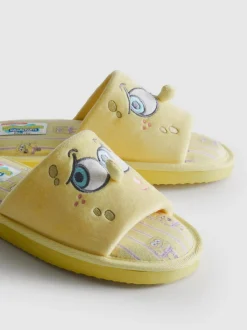 Pantuflas destalonadas de Bob Esponja