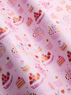 Papel de envolver de 6 m con pasteles