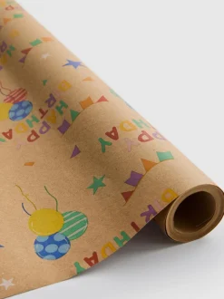Papel de regalo de cumpleaños de 6 m