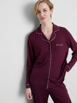 Pijama boyfriend ribeteado