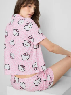Pijama corto boyfriend de Hello Kitty