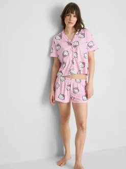 Pijama corto boyfriend de Hello Kitty