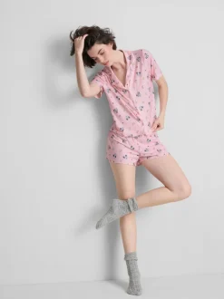 Pijama corto boyfriend de Mickey Mouse de Disney
