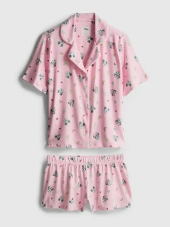 Pijama corto boyfriend de Mickey Mouse de Disney